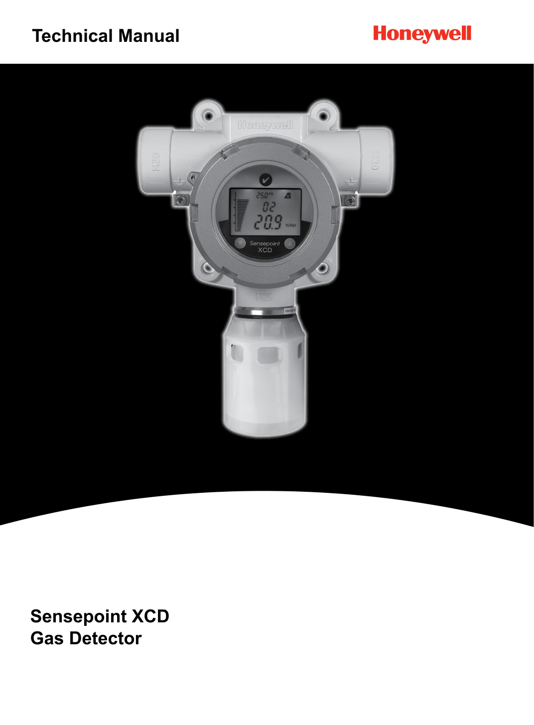 غلاف الدليل الفني Sensepoint XCD