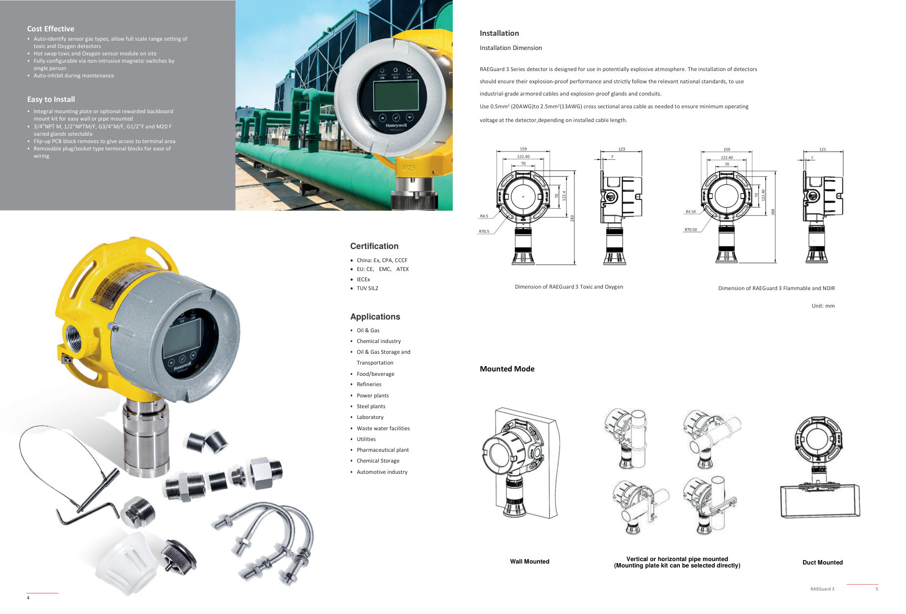 Cost of ownership & hot-swap sensors