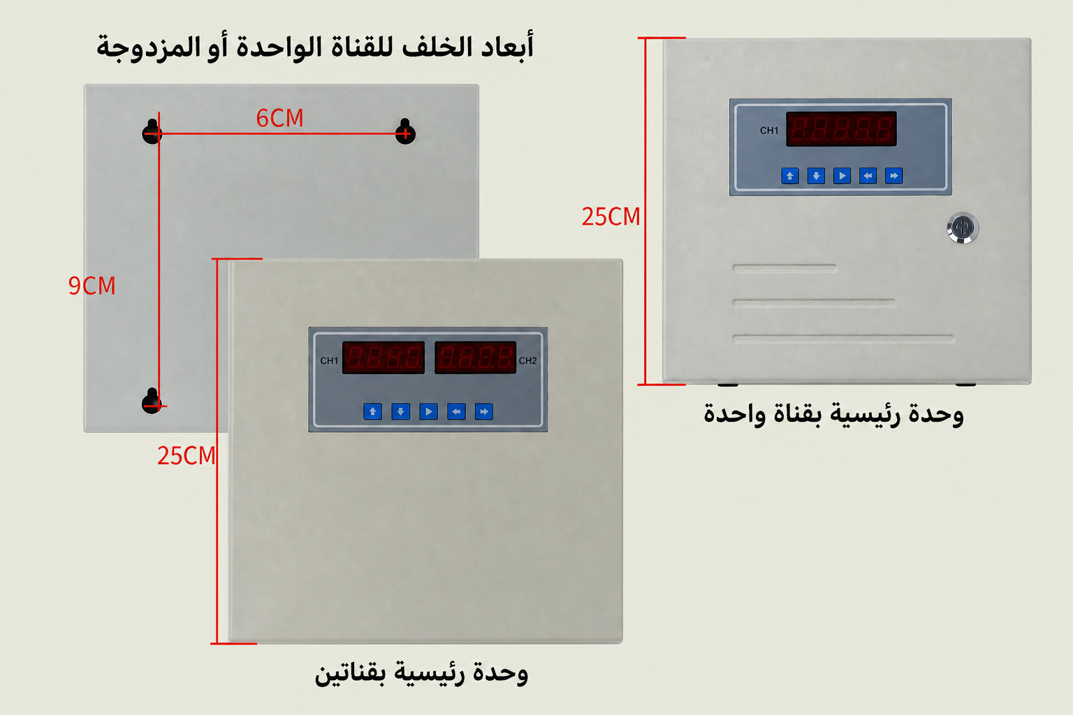 جهاز تحكم إنذار من نوع HT